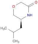 3-Morpholinone, 5-(2-methylpropyl)-, (5S)-
