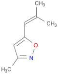 3-Methyl-5-(2-methylprop-1-en-1-yl)isoxazole