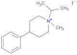 Piperidinium, 1-methyl-1-(1-methylethyl)-4-phenyl-, iodide (1:1)