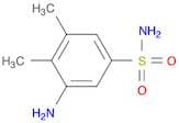 3-amino-4,5-dimethylbenzene-1-sulfonamide