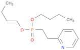 Phosphonic acid, [2-(2-pyridinyl)ethyl]-, dibutyl ester (9CI)