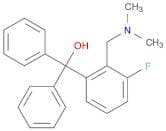 Benzenemethanol, 2-[(dimethylamino)methyl]-3-fluoro-α,α-diphenyl-