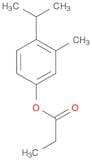 Phenol, 3-methyl-4-(1-methylethyl)-, propanoate