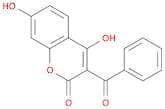 2H-1-Benzopyran-2-one, 3-benzoyl-4,7-dihydroxy-