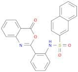 N-[2-(4-Oxo-4h-3,1-benzoxazin-2-yl)phenyl]-2-naphthalenesulfonamide