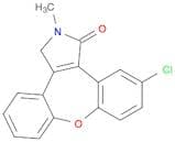 1H-Dibenz[2,3:6,7]oxepino[4,5-c]pyrrol-1-one, 11-chloro-2,3-dihydro-2-methyl-