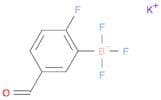 Borate(1-), trifluoro(2-fluoro-5-formylphenyl)-, potassium (1:1), (T-4)-