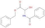 Acetic acid, (benzoylamino)hydroxy-, phenylmethyl ester