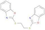 Benzoxazole, 2,2'-[1,2-ethanediylbis(thio)]bis- (9CI)