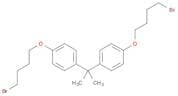 Benzene, 1,1'-(1-methylethylidene)bis[4-(4-bromobutoxy)-