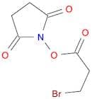 Propanoic acid, 3-bromo-, 2,5-dioxo-1-pyrrolidinyl ester