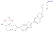 [2,6':2',6''-Terbenzothiazole]-7-sulfonic acid, 2''-(4-aminophenyl)-6-methyl-, sodium salt (1:1)
