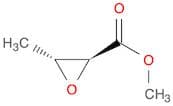 2-Oxiranecarboxylic acid, 3-methyl-, methyl ester, (2S,3R)-