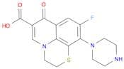7H-Pyrido[1,2,3-de]-1,4-benzothiazine-6-carboxylic acid, 9-fluoro-2,3-dihydro-7-oxo-10-(1-piperazi…