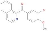 Methanone, (3-bromo-4-methoxyphenyl)-1-isoquinolinyl-