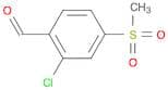 2-Chloro-4-(methylsulfonyl)benzaldehyde