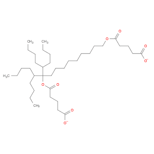 Pentanedioic acid, 1,1'-(1,10-decanediyl) 5,5'-bis(1-butylpentyl) ester