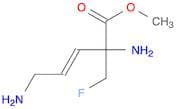 3-Pentenoic acid, 2,5-diamino-2-(fluoromethyl)-, methyl ester, (3E)-