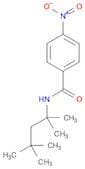 Benzamide, 4-nitro-N-(1,1,3,3-tetramethylbutyl)-