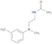 Acetamide, N-[2-[methyl(3-methylphenyl)amino]ethyl]-