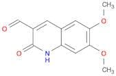 6,7-Dimethoxy-2-oxo-1,2-dihydroquinoline-3-carbaldehyde