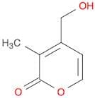 2H-Pyran-2-one, 4-(hydroxymethyl)-3-methyl-