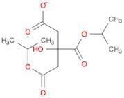1,2,3-Propanetricarboxylic acid, 2-hydroxy-, 1,2-bis(1-methylethyl) ester