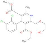 3,5-Pyridinedicarboxylic acid, 4-(2,3-dichlorophenyl)-1,4-dihydro-2-[(2-hydroxyethoxy)methyl]-6-me…