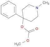 Carbonic acid, methyl 1-methyl-4-phenyl-4-piperidinyl ester
