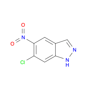 1H-Indazole, 6-chloro-5-nitro-