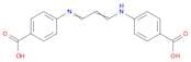 Benzoic acid, 4-[[3-[(4-carboxyphenyl)amino]-2-propen-1-ylidene]amino]-