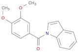 (3,4-Dimethoxyphenyl)(1H-indol-1-yl)methanone