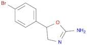 2-Oxazolamine, 5-(4-bromophenyl)-4,5-dihydro-