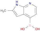 (2-Methyl-1H-pyrrolo[2,3-b]pyridin-4-yl)boronic acid