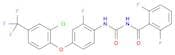Benzamide, N-[[[4-[2-chloro-4-(trifluoromethyl)phenoxy]-2-fluorophenyl]amino]carbonyl]-2,6-difluor…