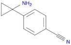4-(1-Aminocyclopropyl)benzonitrile