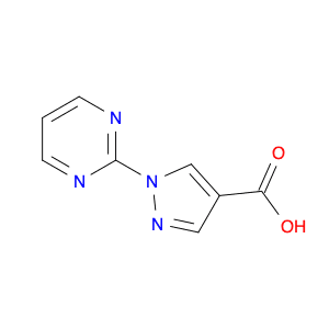 1H-Pyrazole-4-carboxylic acid, 1-(2-pyrimidinyl)-
