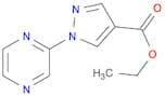 1H-Pyrazole-4-carboxylic acid, 1-(2-pyrazinyl)-, ethyl ester