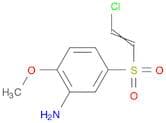 Benzenamine, 5-[(2-chloroethenyl)sulfonyl]-2-methoxy-