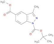 1-tert-Butyl 5-methyl 3-methyl-1H-indazole-1,5-dicarboxylate
