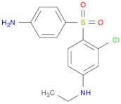 Benzenamine, 4-[(4-aminophenyl)sulfonyl]-3-chloro-N-ethyl-