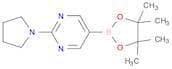 2-Pyrrolidinopyrimidine-5-boronic acid pinacol ester