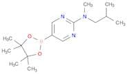2-(Isobutylamino)pyrimidine-5-boronic acid, pinacol ester
