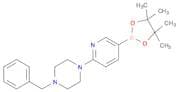 Piperazine, 1-(phenylmethyl)-4-[5-(4,4,5,5-tetramethyl-1,3,2-dioxaborolan-2-yl)-2-pyridinyl]-