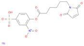 Sodium 4-((6-(2,5-dioxo-2,5-dihydro-1H-pyrrol-1-yl)hexanoyl)oxy)-3-nitrobenzenesulfonate