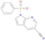 1-Benzenesulfonyl-1H-pyrrolo[2,3-b]pyridine-5-carbonitrile