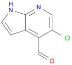 1H-Pyrrolo[2,3-b]pyridine-4-carboxaldehyde, 5-chloro-