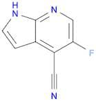 5-Fluoro-1H-pyrrolo[2,3-b]pyridine-4-carbonitrile