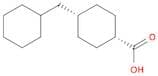 Cyclohexanecarboxylic acid, 4-(cyclohexylmethyl)-, cis-