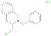 Isoquinoline, 3-(chloromethyl)-1,2,3,4-tetrahydro-2-(phenylmethyl)-, hydrochloride (1:1)